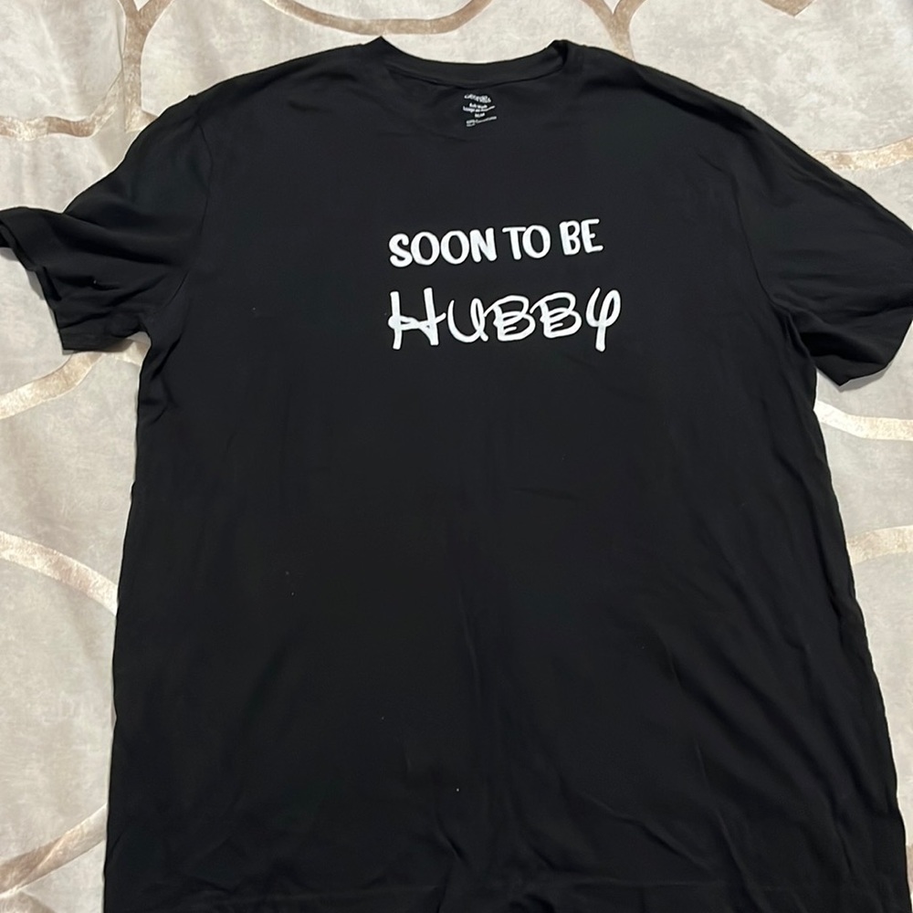 Soon to be hubby tshirt